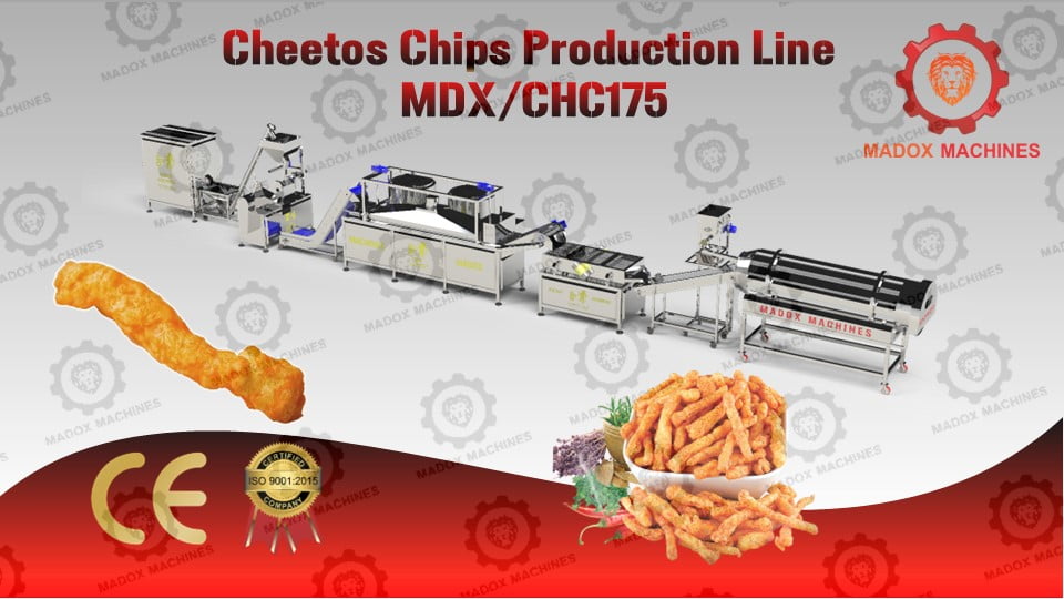 Cheetos chips production line MDXCHC175
