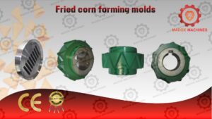 Fried corn forming molds