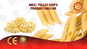 Raw pellet production line MDX/RP5000