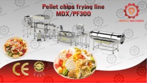 Pellet chips production line MDXPF300