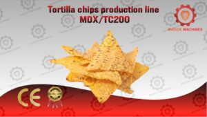 Tortilla chips production line MDXTC200
