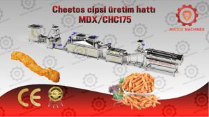 cheetos cipsi üretim hattı MDXCHC175