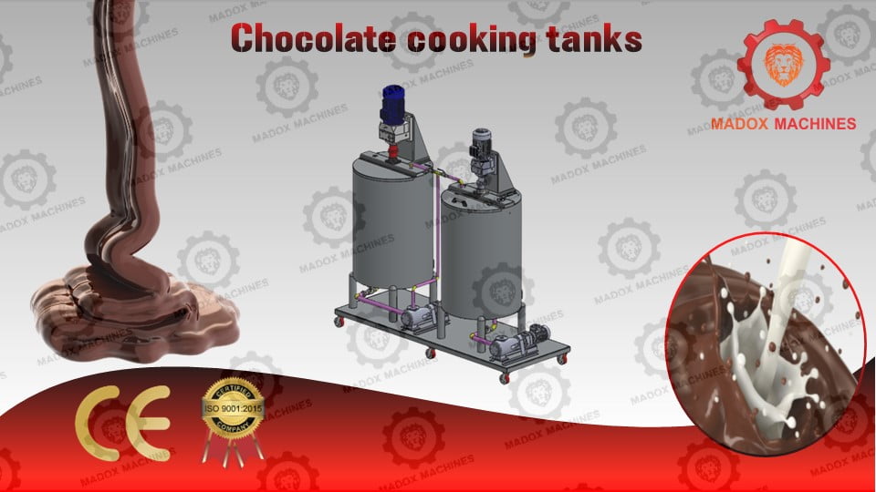 chocolate cooking tanks