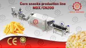 corn snacks production line MDXCN200