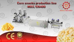 corn snacks production line MDXCN400