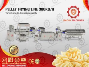 Pellet chips frying line MDX/PF300
