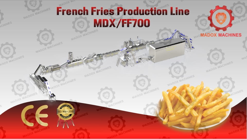 French fries production line MDXFF700
