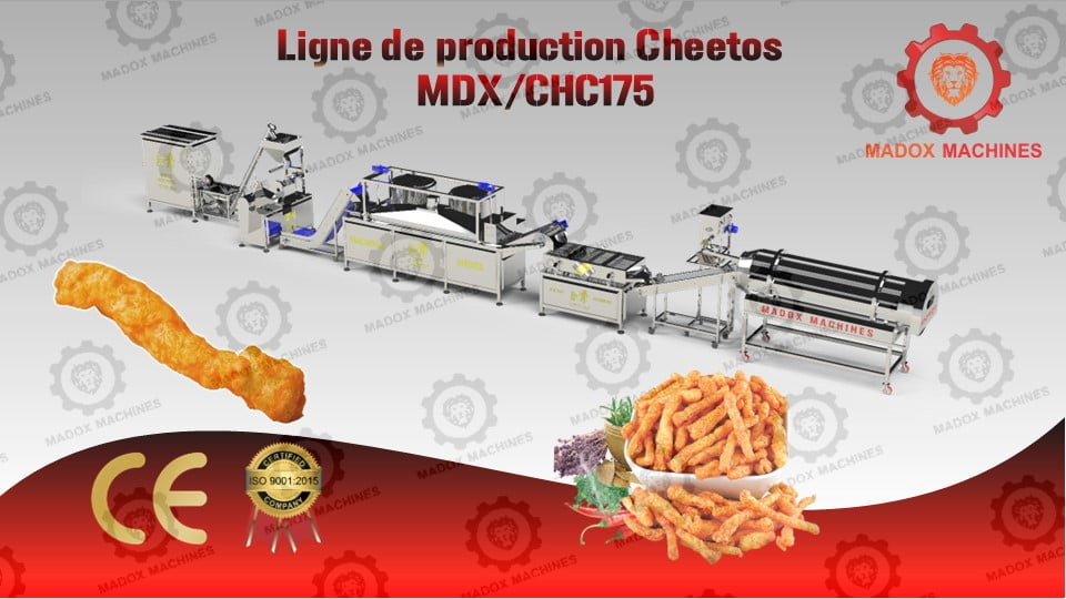 Ligne de production Cheetos MDXCHC175