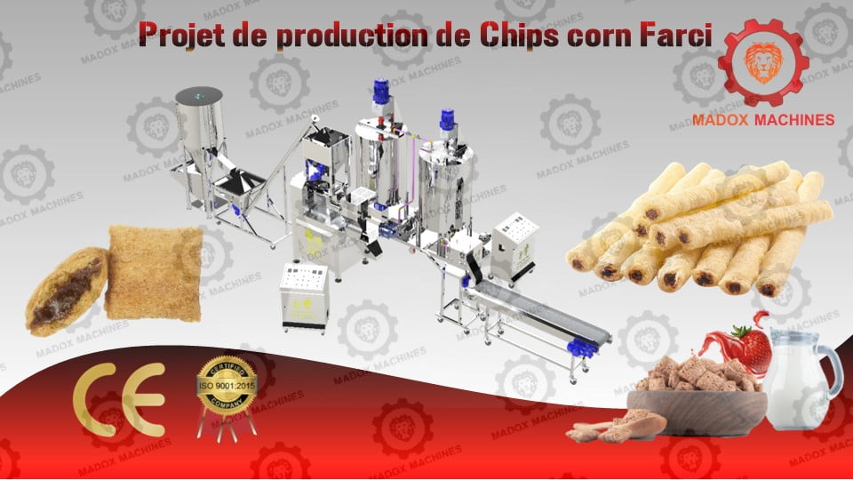 Projet de production de Chips corn Farci