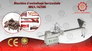 machine d’emballage horizontale MDXHZ100