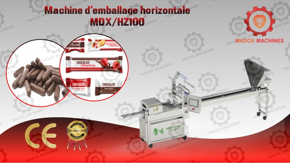 machine d’emballage horizontale MDXHZ100