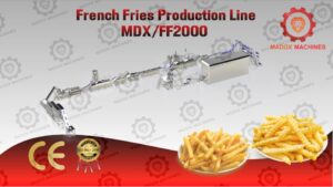 French Fries Production Line MDXFF2000
