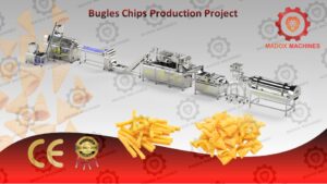BUGLES chips production project