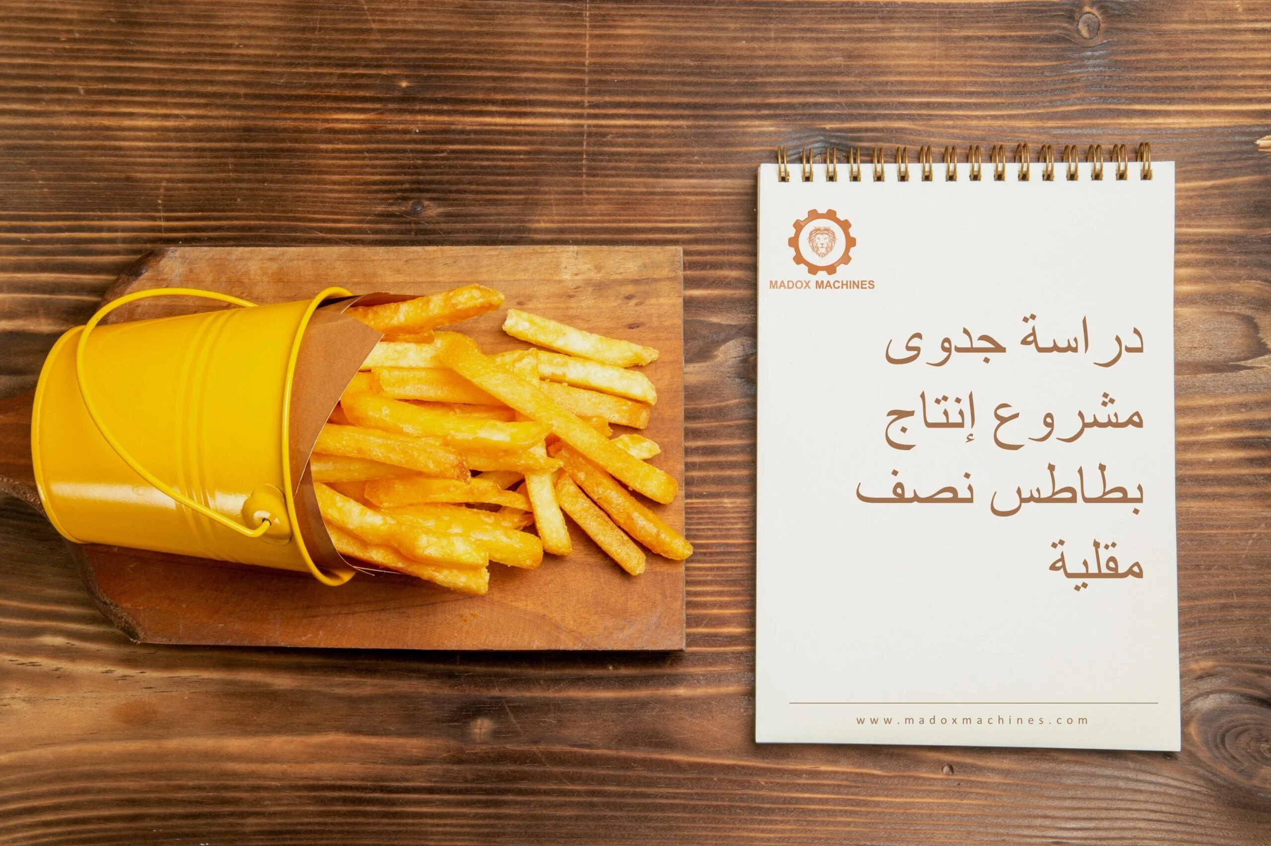 دراسة جدوى مشروع إنتاج البطاطس النصف مقلية